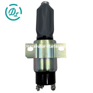 EexcavaStart Woodward Fuel Shutoff Stop Solenoid 1751-12E7U1B1S1A 12VDC