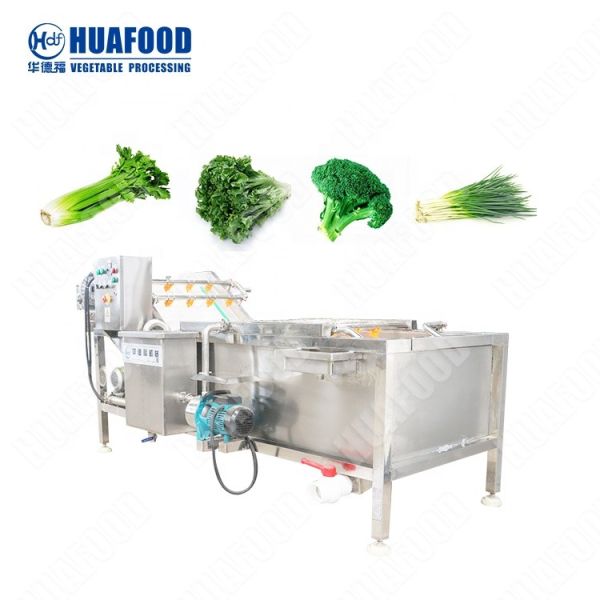 Vegetable and Fruit Processing Double Bubble Washer Type Industrial Washing