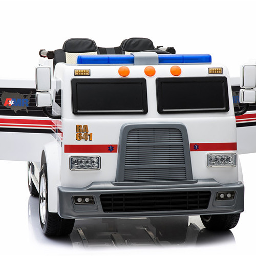 Quality 2022 Children Car Ambulance Vehicle with Max Loading 20kg and 12V Battery Operated wholesale