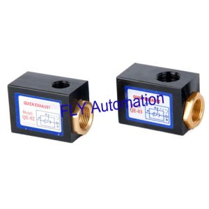 Quick Exhaust Compressed Air Flow Control Valves QE-01,QE-02,QE-03,QE-04