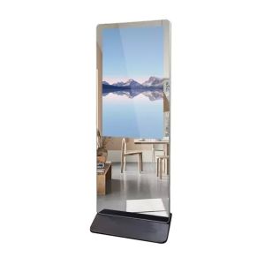43 Inch Smart Workout Interactive Mirror 1920×1080 With LCD Touch Screen
