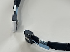 Mini SAS HD to U.2 NVMe SSD Connector Cable – SFF-8643 to SFF-8639 Braided Wire