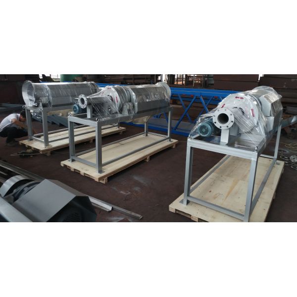 Rotating Solid Liquid Separation Equipment For Sewage Treatment In Water Purification Plant