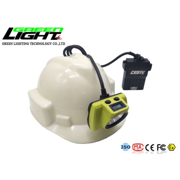 Magnetic Charging 530LUM 18000lux IP68 led Mining Cap Lamp