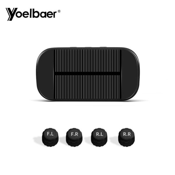 Quality Tyre Pressure Control System Temperature Monitor Alarm System Tire Gauge Solar wholesale