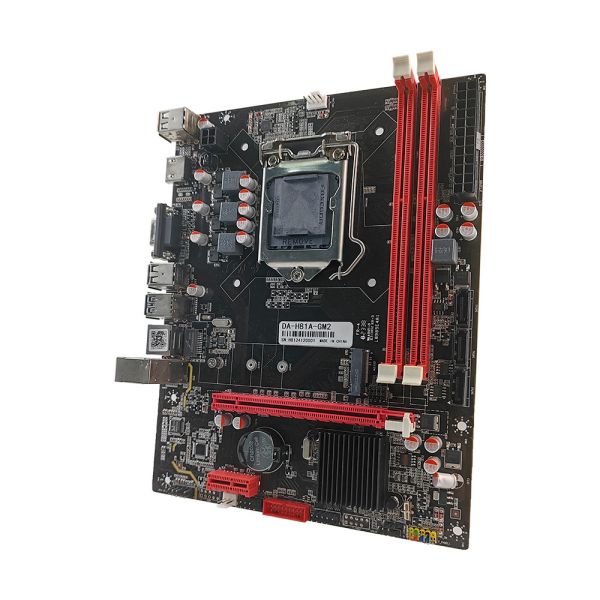 PCWINMAX H81 Motherboard Dual Channel DDR3 M.2 SATA PCIe Slot Support i3 i5