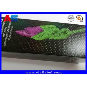 Cardboard Bodybuilding Phenylpropionate 10ml Bottle Boxes Printing Hologram Foil
