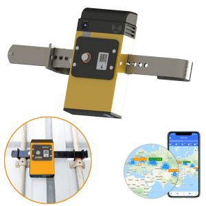 Cheap Smarter JT705A Container Asset Logistic GPS Lock Container Cargo GPS Security RFID Padlock for sale