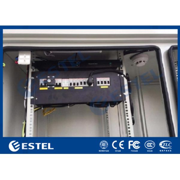 Galvanized Steel Outdoor Rack Mount Enclosure Double Wall Air Conditioner Cooling