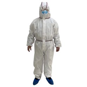 Disposable Sms Bounded Seam Type 5/6 Coverall Asbestos Breathable