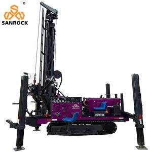 Cheap 390m 500m Water Drilling Rig Crawler Water Well Drill Machine With Yuchai Engine for sale