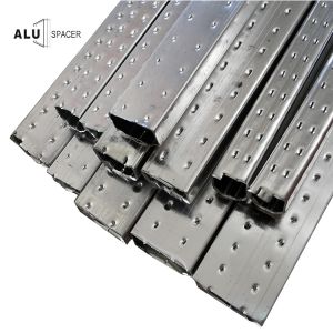ABM Double glass aluminum spacer bar with customizable size and thickness