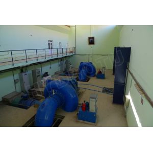 Medium / larger Francis Hydro Turbine / Francis Water Turbine with Synchro
