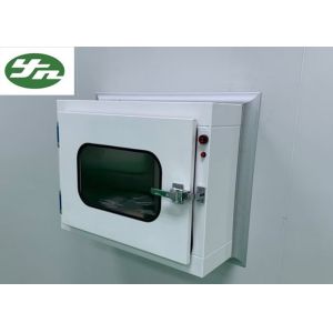 Customized Static Air Shower Pass Box 220V/50HZ With Buzzer On Entrace / Exit