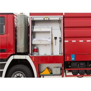 Gross Weight 29000 KG Six Seats ARFF Airport Aircraft Fire Vehicles with HALE pump