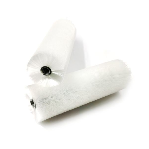 Quality Rotary Soft Nylon Roller Solar Panel Cleaning Brush wholesale