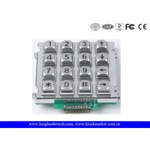 China Control System Metal Industrial Numeric Keypad With / Without Backlight on sale