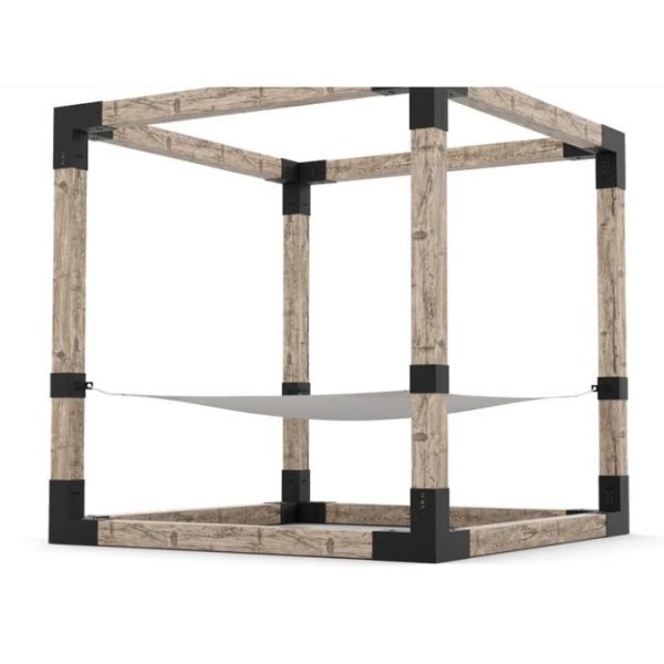 Quality OEM Heavy Duty Steel Sheet Metal Corner Bracket for Pergola / Wooden Structures wholesale