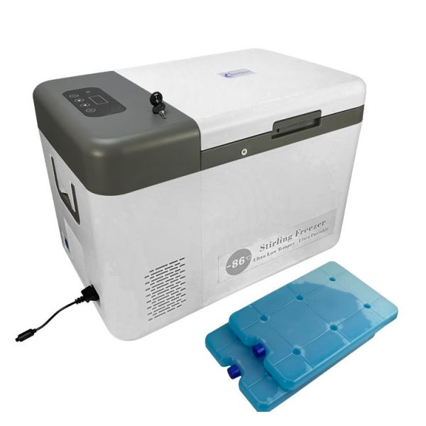 Quality Single-Temperature 25L Portable Ultra Low Deep Freezer for Lab 25c TO -86c Small Size wholesale