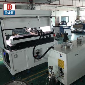Electric Driven CCD AB Component Glue Dispensing Metering Machine for Silicone