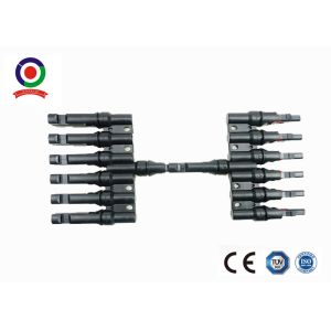 T Type Solar Branch Connector Double Seal Rings For Better Waterproof Effect