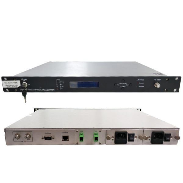 External Modulation 1550nm Optical Transmitter With Ortel AOI Laser Easy To