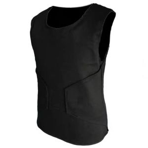 Black Army Military Bulletproof Vest Concealable Nij Iiia Stab Proof Close