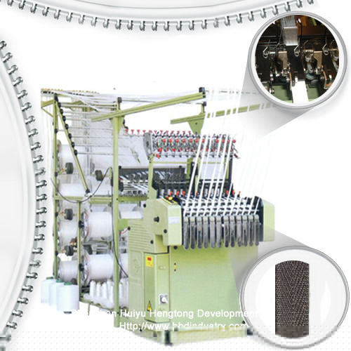 Semi-automatic Nylon Zipper Tape Weaving Machine with Touch Screen Control and