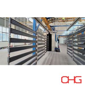 Customized Electrostatic Powder Coating Line with PP Spray Booth and P F