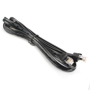 Cheap 26AWG*4C 6P4C RJ11 Plug To Plug PVC Telephone Cable for sale