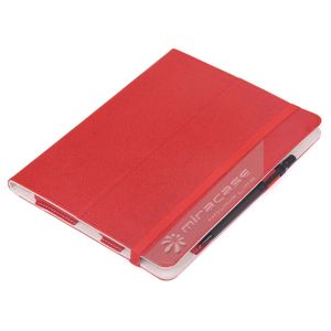 Smart Polyurethane iPad Case with Pen Slot for iPad 2/ the New iPad, Micro Fiber