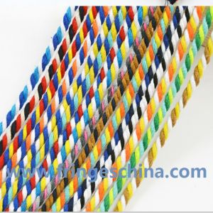 Charming hot selling decorative round rope for home textile decoration