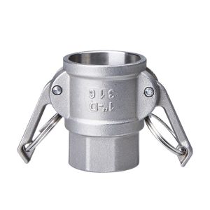 Customized SS 304 316 D type Camlock Quick Connectors for Water Gas Oil NPT BSP
