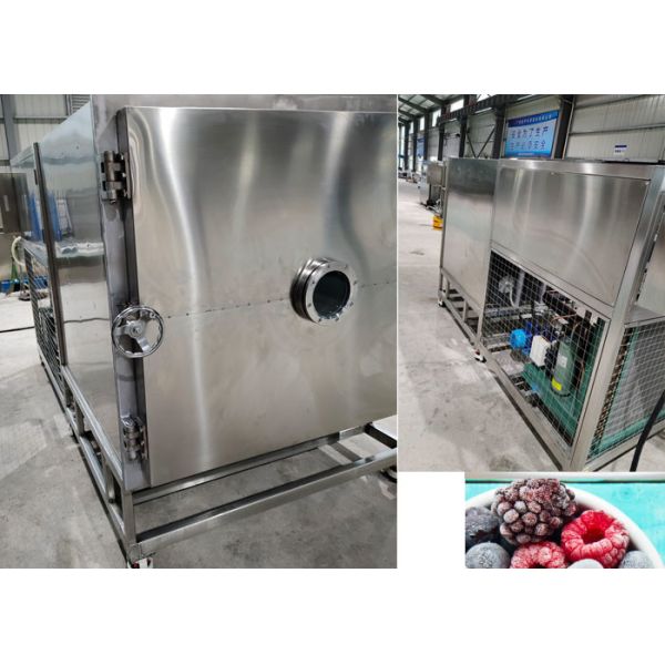 Quality Candy Pet Food Vacuum Freeze Drying Machine - Bitzer Refrigeration System wholesale