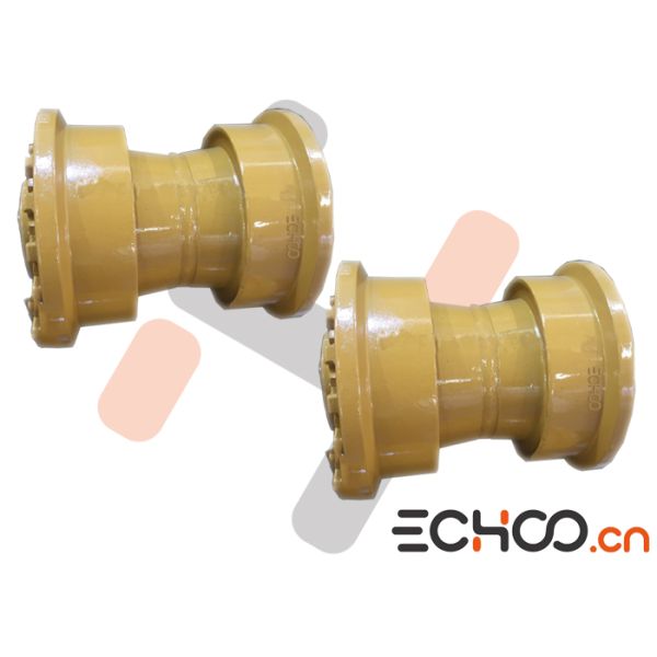 D375 Bulldozer Undercarriage Track Roller Assy With Double Flanges Wear Resistant