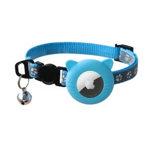 Adjustable AirTag Protective Pet Collar | Anti-Lost Tracker for Cats and Small