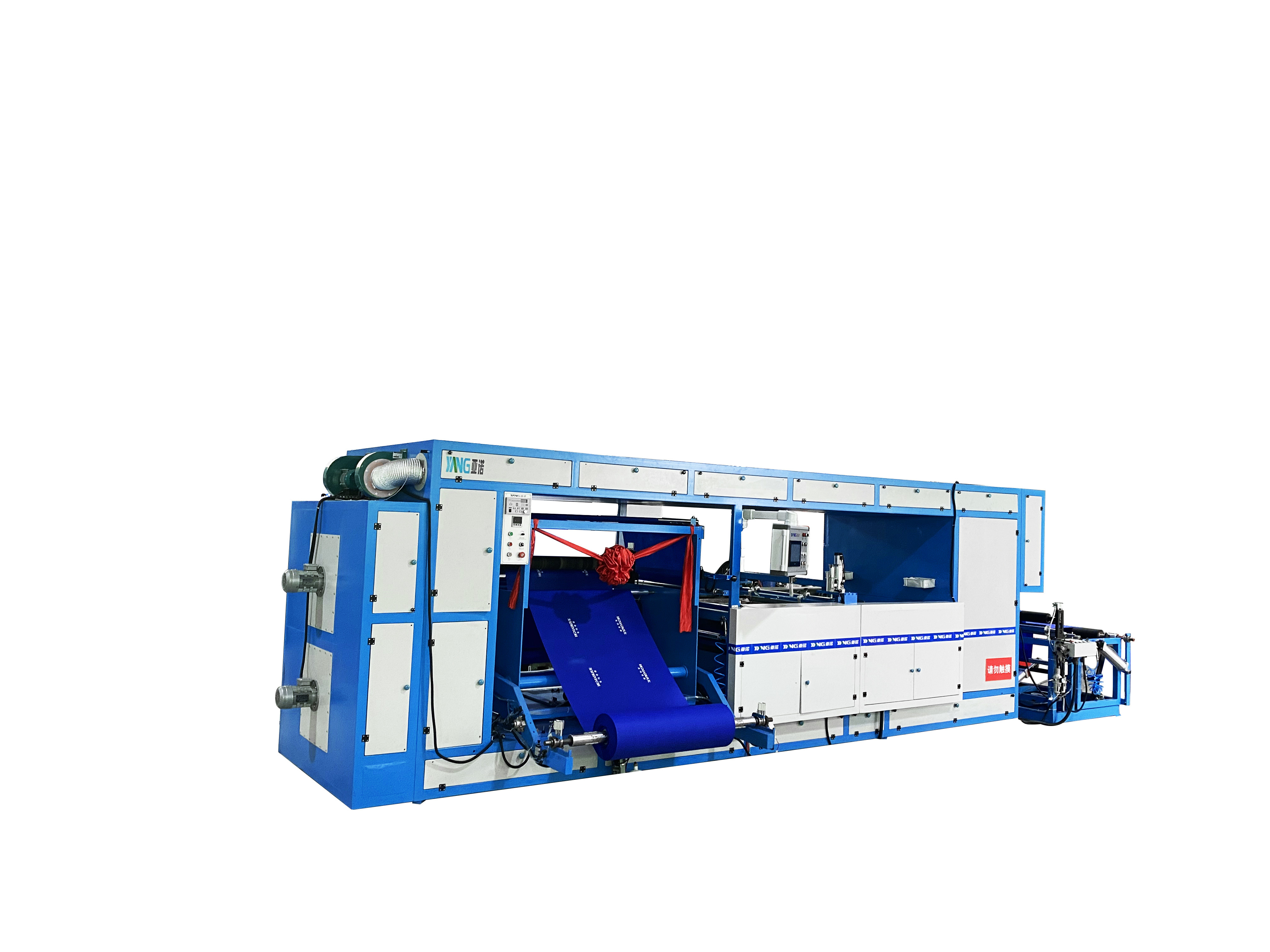 One Color Silk Digital Automatic Screen Printing Machine 2000m/h Feeding Width 1
