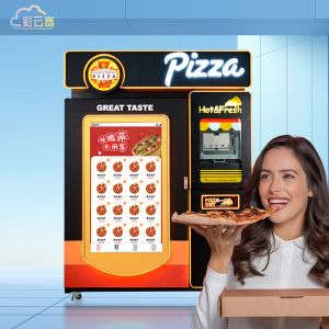 Cheap 500kg Pizza Self Vending Machine Customized Auto Pizza Making Machine for sale