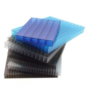 10-year Warranty Uv Coated Best Choice Type Multiwall 20mm Polycarbonate Roofing Pc Hollow Sheet