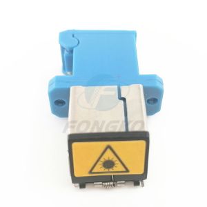 SC UPC Simplex Shutter Fiber Optical Adapter Sc Apc To Sc Upc Adapter