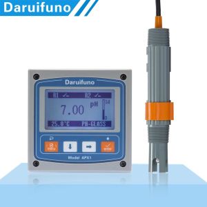Large LCD Screen 0 ~ 60℃ Online PH ORP Controller With Power Off Protection