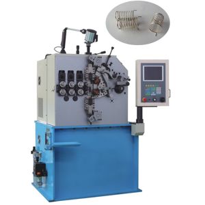 CNC Spring Coiling Machine 5.5kw Motor Power With Diameter 1.2mm - 4.0 Mm