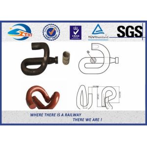 DIN17221 Special E Type railroad clips With Zinc plated , Dacromet