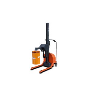 China Rated Load 500kg 1.6m Semi Electric Pneumatic Roll Turner Stacker With CE Authentication on sale