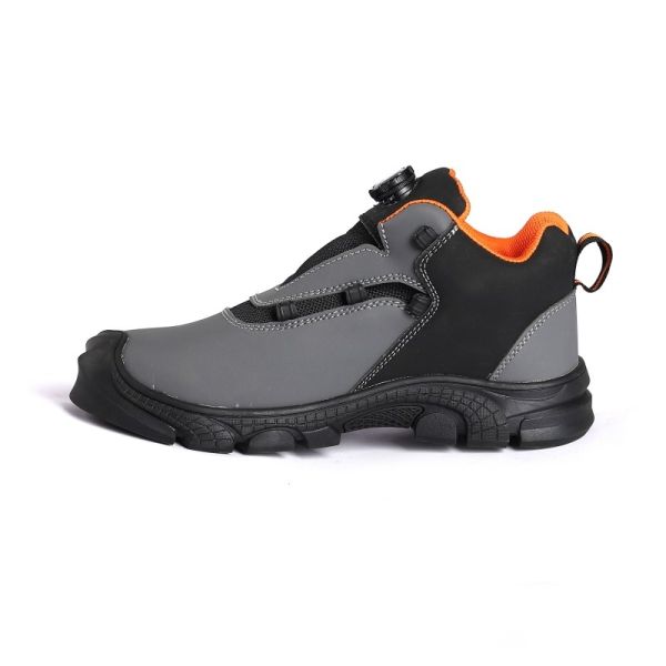 Quality Work Shoes S3 Industrial Work Recommended Microfiber Leather Upper with Metal Eyelets Safety Boots wholesale