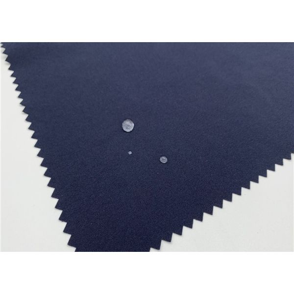 Waterproof 92 Polyester 8 Spandex Fabric 4 Way Stretch For Sports Yoga