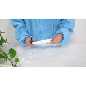 Cheap S&amp;J Manufacturer wholesale EN14683 ASTM F2100 level 3 Disposable 3 Layers Medical Mask 3ply Disposable surgical Face Mask for sale