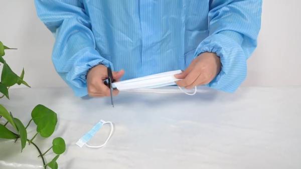 S&J Manufacture sales 3 ply Cotton earloop Non Woven Disposable Surgical mask