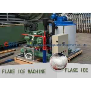 One Year Warranty Flake Ice Making Machine With Compressor 220V / 60HZ / 3P