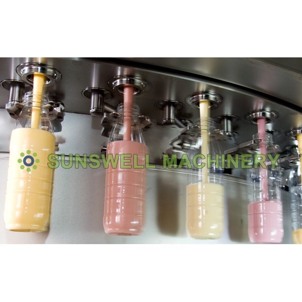 Bottle Juice Juice Filling Machine / Juice And Tea Hot Filling Line